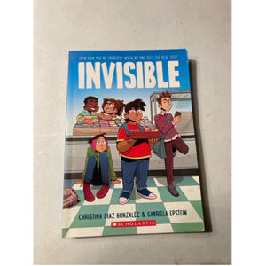 Scholastic Graphic Novel Invisible Book